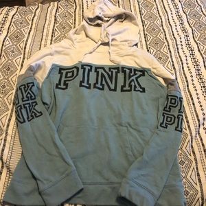 Pink hoodie. PINK Victoria Secret. Large.